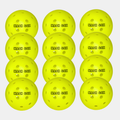 MASH 40X Professional Pickleballs (12 Pack)