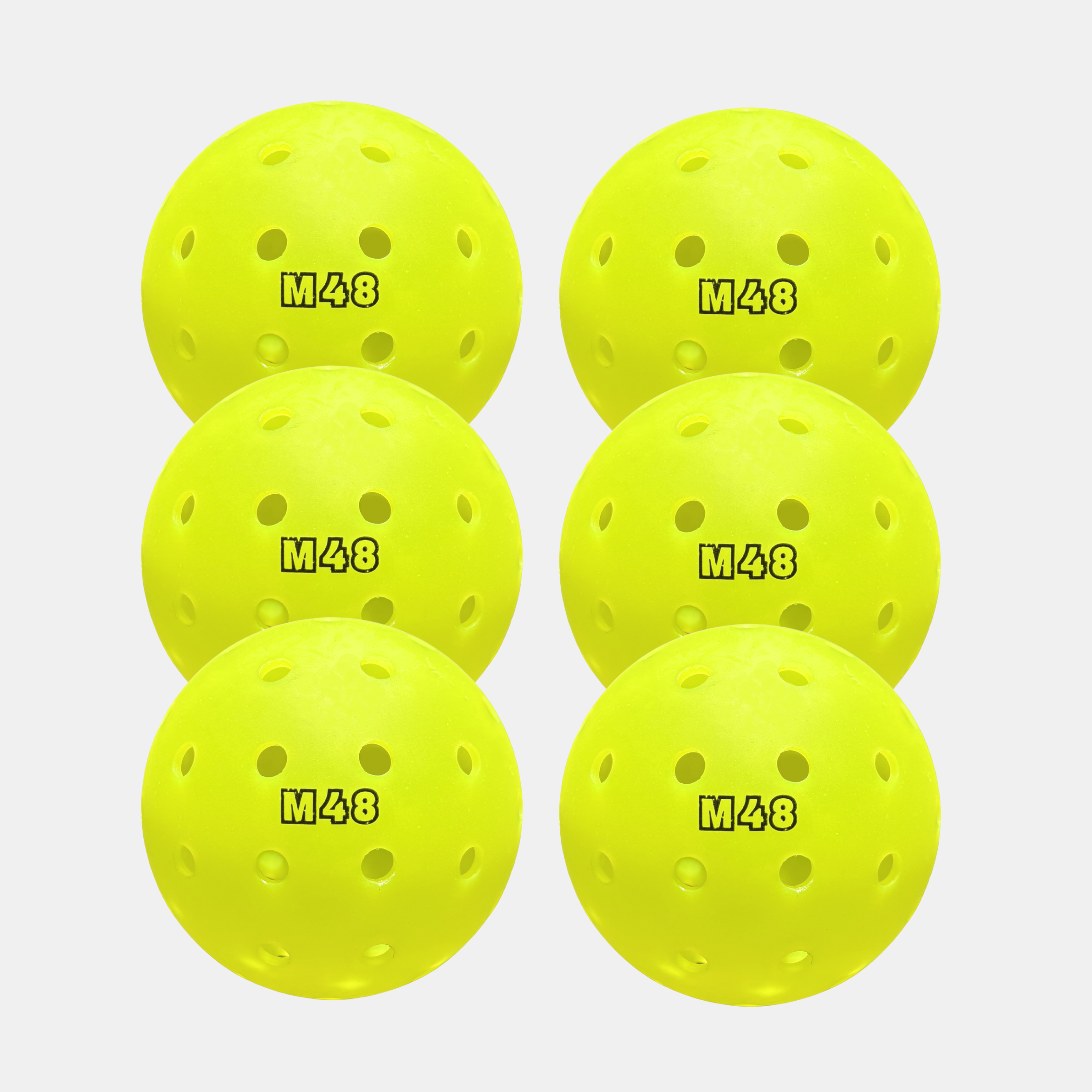 M48 Professional Pickleballs (6 Pack)