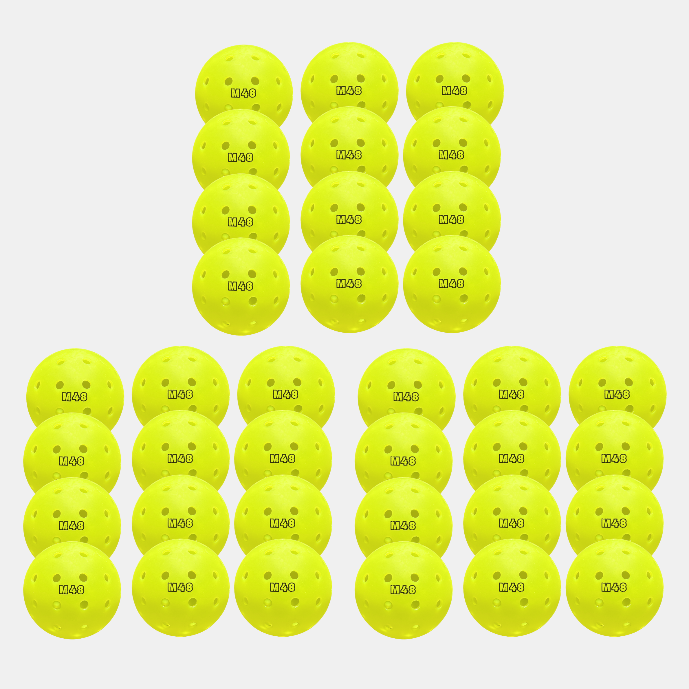 M48 Professional Pickleballs (36 Pack)